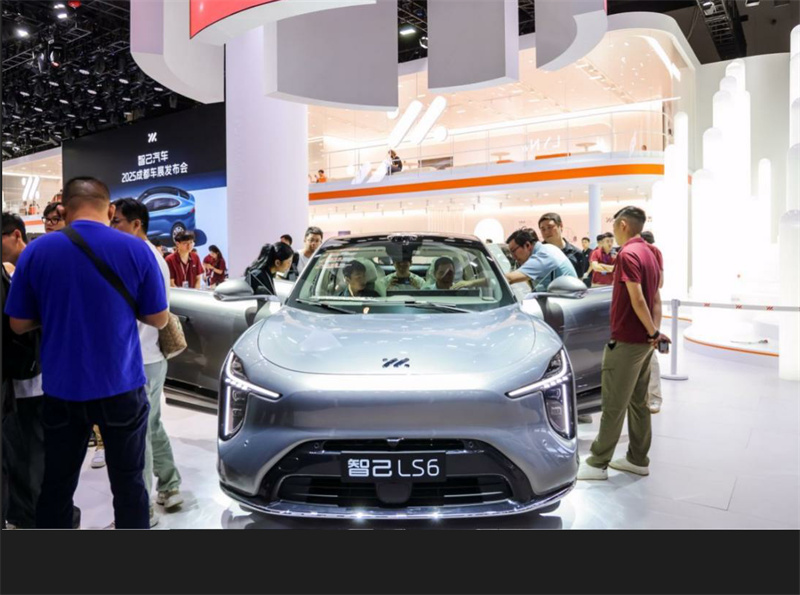 預(yù)售訂單破4.8萬(wàn)！2025成都車(chē)展，智己LS6成